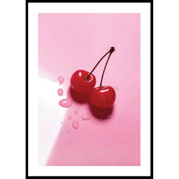 Poster Gallerix Cocktail Berries In Pink