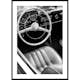 Poster Gallerix Vintage Car Seat B&W