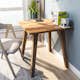 Bänkskiva Interbuild Teak 711x711x26 mm