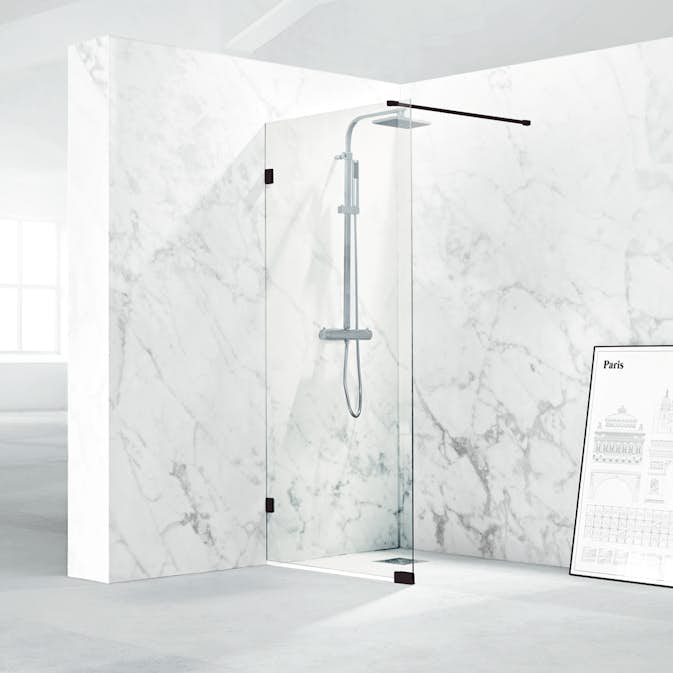 Skärmvägg Svedbergs 180° Rak