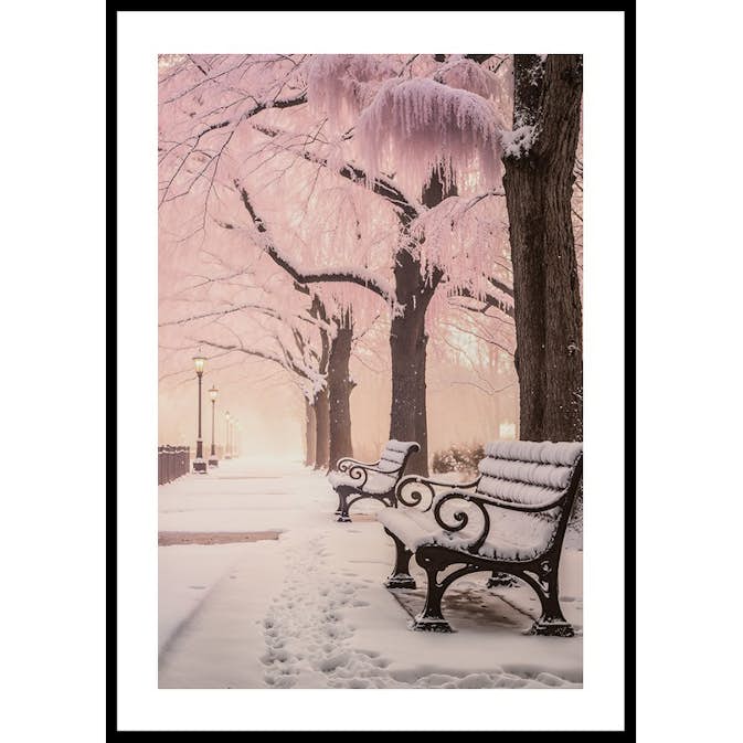 Poster Gallerix Winter In Pink