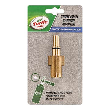 Adapter Black&Decker till Turtle Wax Skumspruta