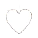 Hängande Dekoration Star Trading Crispy Hjärta LED