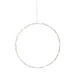 Hängande Dekoration Star Trading Crispy Krans LED