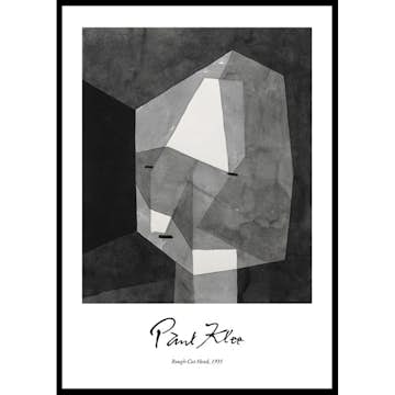 Poster Gallerix Rough-Cut Head By Paul Klee