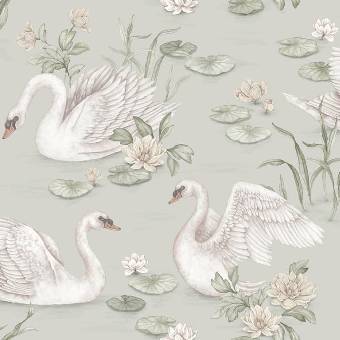 Tapet Boråstapeter Lily Swan 6925