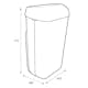 Papperskorg Katrin 50 L Plast 2-Pack