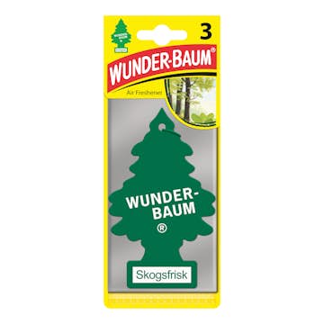 Luftfräschare Wunder-Baum Skogsfrisk 3-pack