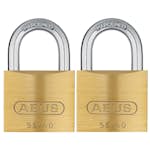 Hänglås Abus 55/40 2 st Ll Mässing
