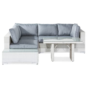 Loungegrupp Comfort Garden Bahamas 4-sits Hörn med Avslut Utomhus