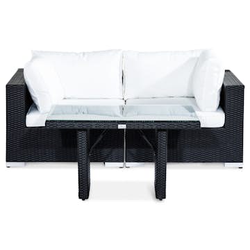 Loungegrupp Comfort Garden Bahamas 2-sits med Högt Bord Utomhus