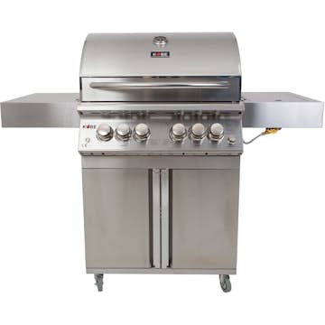 Gasolgrill Kobe Platinum 4+1+1 Rostfritt Stål Limited Edition