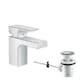Tvättställsblandare Hansgrohe Vernis Shape 70 med Lyftventil