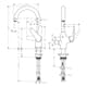 Köksblandare Hansgrohe Focus M42 1-grepps