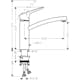 Köksblandare Hansgrohe Logis M31 160