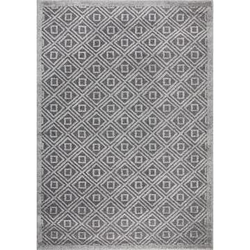 Wiltonmatta D-sign Asti Mörkgrå/Grå