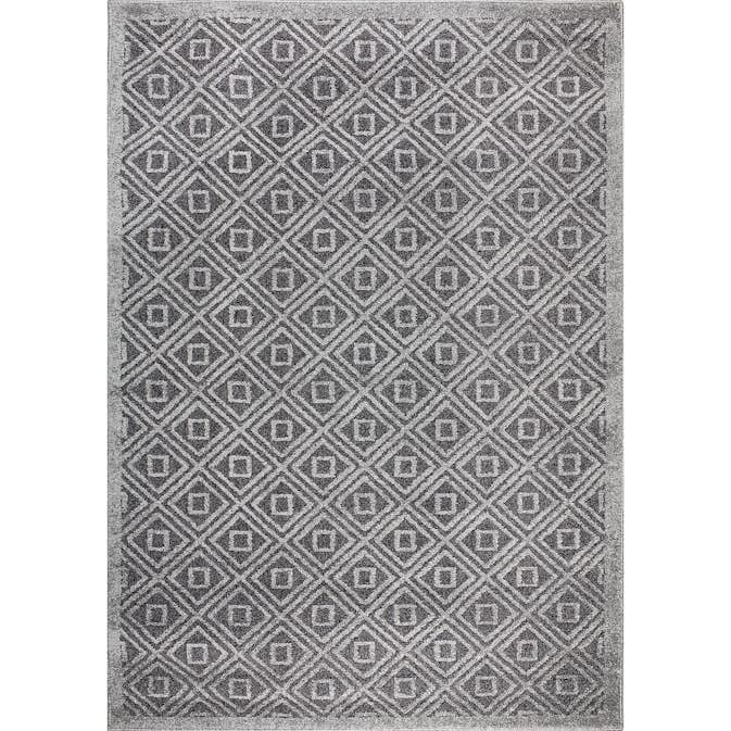 Wiltonmatta D-sign Asti Mörkgrå/Grå