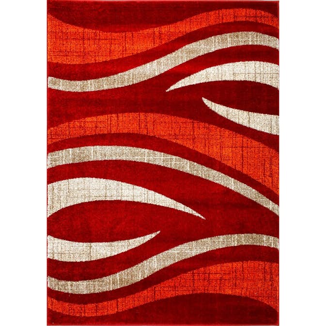 Wiltonmatta D-sign Gela Mörkröd/Mörkorange