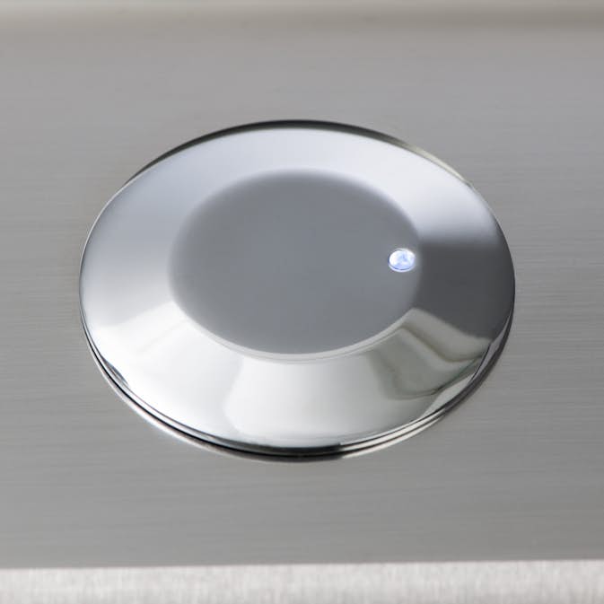 Diskmaskinsavstängning Intra Touch Elektronisk Köksblandare Kromad Mässing