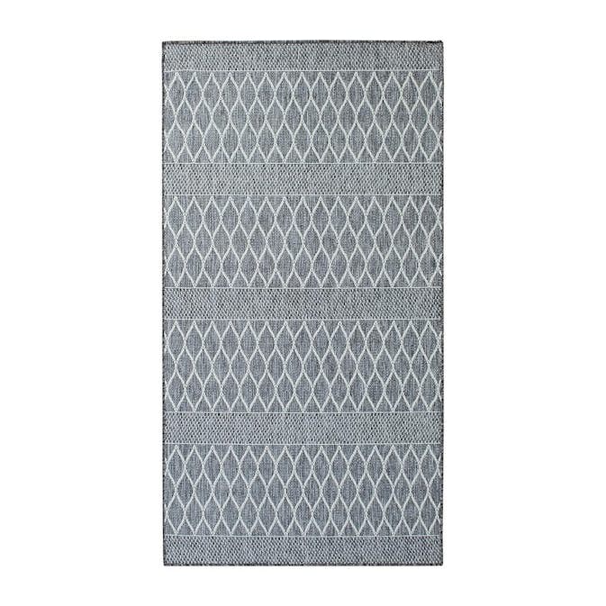 Flatvävd Matta KM Carpets Madrid Bell Grå