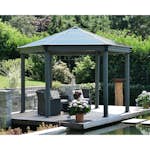 Canopia Roma Hardtop Aluminium Paviljong För Hela Säsongen 3,6 X 4,2 m