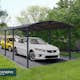 Dubbel Carport Canopia by Palram Arcadia I Metall 3,6x8,5 m