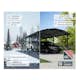 Dubbel Carport Canopia by Palram Arcadia I Metall 3,6x11 m