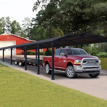 Dubbel Carport Canopia by Palram Arcadia I Metall 3,6x13 m