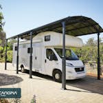 Carport Canopia by Palram Alpine I Metall För Husbil 3,6x8,5 m