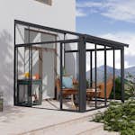 Uterum Canopia by Palram SanRemo 9,2 kvm Mörkgrå