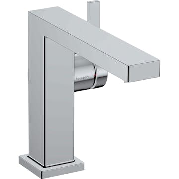 Tvättställsblandare Hansgrohe Tecturis E Fine 110 CoolStart med Push-open Ventil