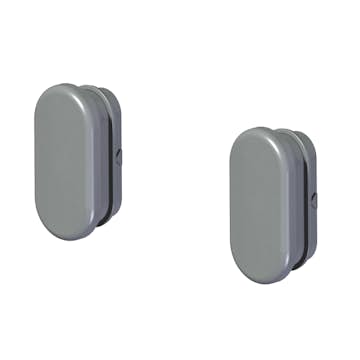 Ändplugg Lundbergs Wide till Klädstång