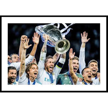 Poster Gallerix Real Madrid Champions League 2018
