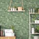 Tapet Galerie Wallcoverings Evergreen 7345 Non Woven, Grön