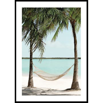 Poster Gallerix Tropical Oasis Hammock