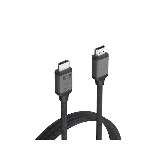 Adapter/Kontakt Linq Ultra HDMI kabel 48Gbps/8K/60Hz 2m Svart