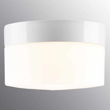 Vägg-/Taklampa Ifö Electric Opus 200H Vit IP44 Rak 12W LED