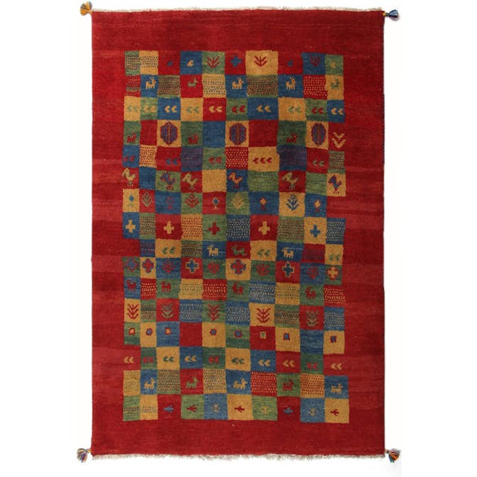 Persisk Matta D-sign Gabbeh Shiraz 750629