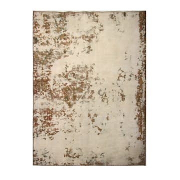 Persisk Vintagematta D-sign Handknuten 750692