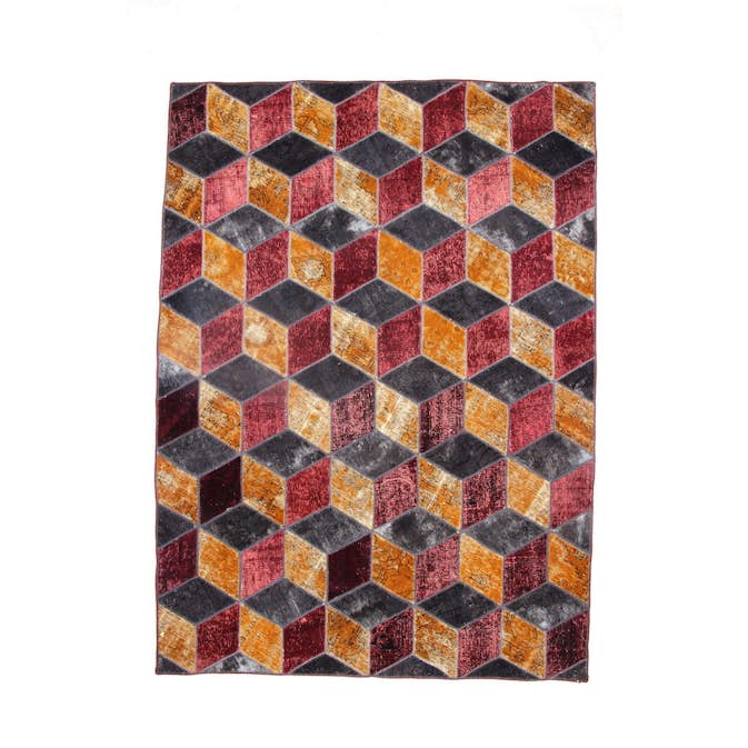 Persisk Patchworkmatta Arkiio Tabriz 215x305