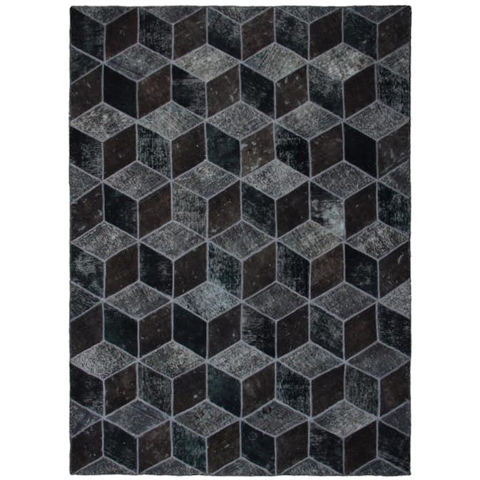 Persisk Patchworkmatta D-sign Handknuten 750766