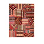 Persisk Patchworkmatta Arkiio Shiraz/Azerbajdzjan Flerfärgad 153x204