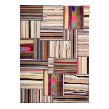 Persisk Patchworkmatta Arkiio Shiraz/Azerbajdzjan 145x203