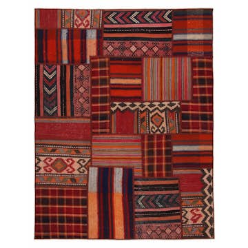 Persisk Patchworkmatta Arkiio 751159 Kelim Shiraz/Azerbajdzjan 153x206