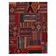 Persisk Patchworkmatta Arkiio Kelim Shiraz/Azerbajdzjan 154x211
