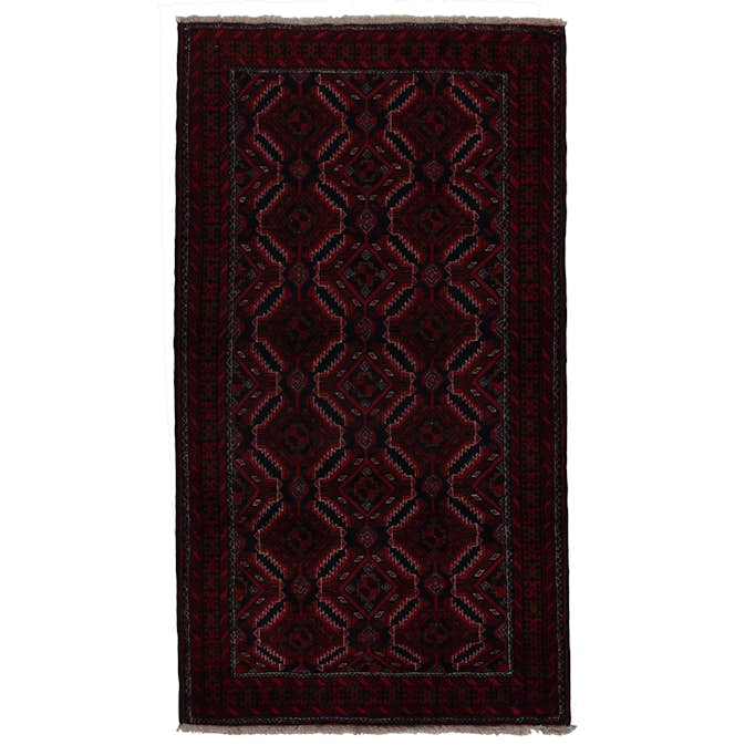 Persisk Matta Arkiio Beluch Röd 103x190