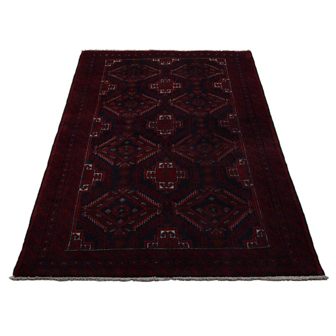 Persisk Matta Arkiio Beluch Svart 104x173