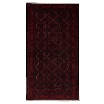 Persisk Matta Arkiio Beluch Röd 86x162