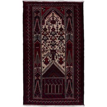 Persisk Matta Arkiio Beluch 100x175