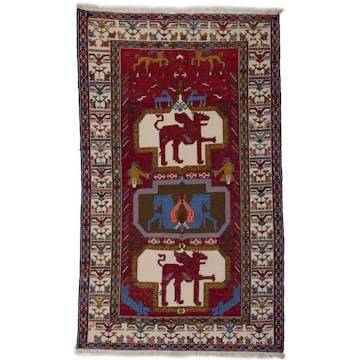 Persisk Nålmatta Arkiio Ardebil Kelim Exklusiv 117x195